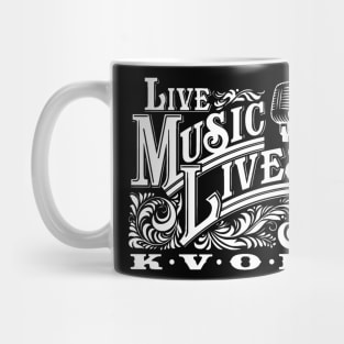 LIVE MUSIC LIVES TEE Mug